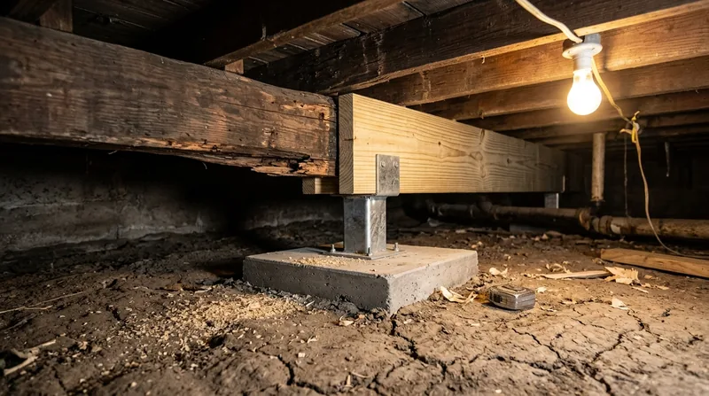 Floor Joist & Subfloor Repair Stockton
